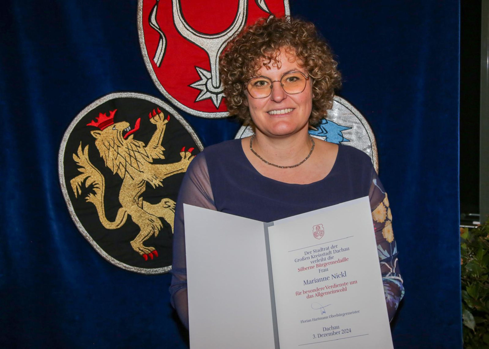 Auszeichnung durch den Dachauer Stadtrat